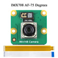IMX708 Camera Module for Raspberry Pi 5 4 4B 3B+ ZERO 2 W HD 12MP Auto Focus 75 120 Degree Night Vision NO IR 22PIN CSI 15PIN