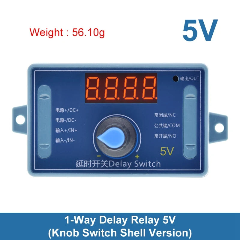 DC 5V 12V 24V 10A Adjustable Time Delay Relay Module 32 Modes LED Digital Timming Trigger Timer Control Switch Pulse Cycle