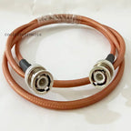 RG400 BNC male to BNC male Double Shielded Copper Braid Coax Low Loss Coaxial Cable 50ohm 10/15/20/30/50cm 1/2/3/5/10m