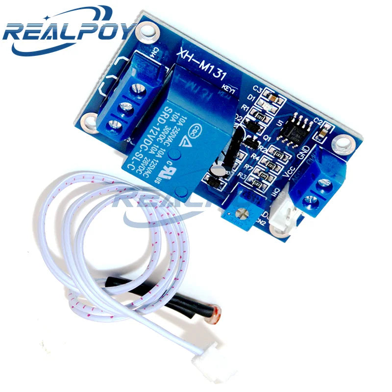 XH-M131 DC 5V/12V/24V  Light Control Switch Photoresistor Relay Module Detection Sensor 10A brightness Automatic Control Module