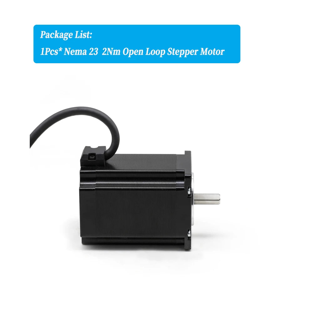 Nema 23 Stepper Motor Single Shaft 8mm 2Phase 3A 1.2Nm 2Nm 3Nm TB6600 Driver Kit For CNC Engraving Machine Router 3D Printer