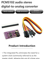 Interface I2S PCM5102A DAC Decoder GY-PCM5102 I2S Player Module For Raspberry Pi PHAT Format Board Digital PCM5102 Audio Board