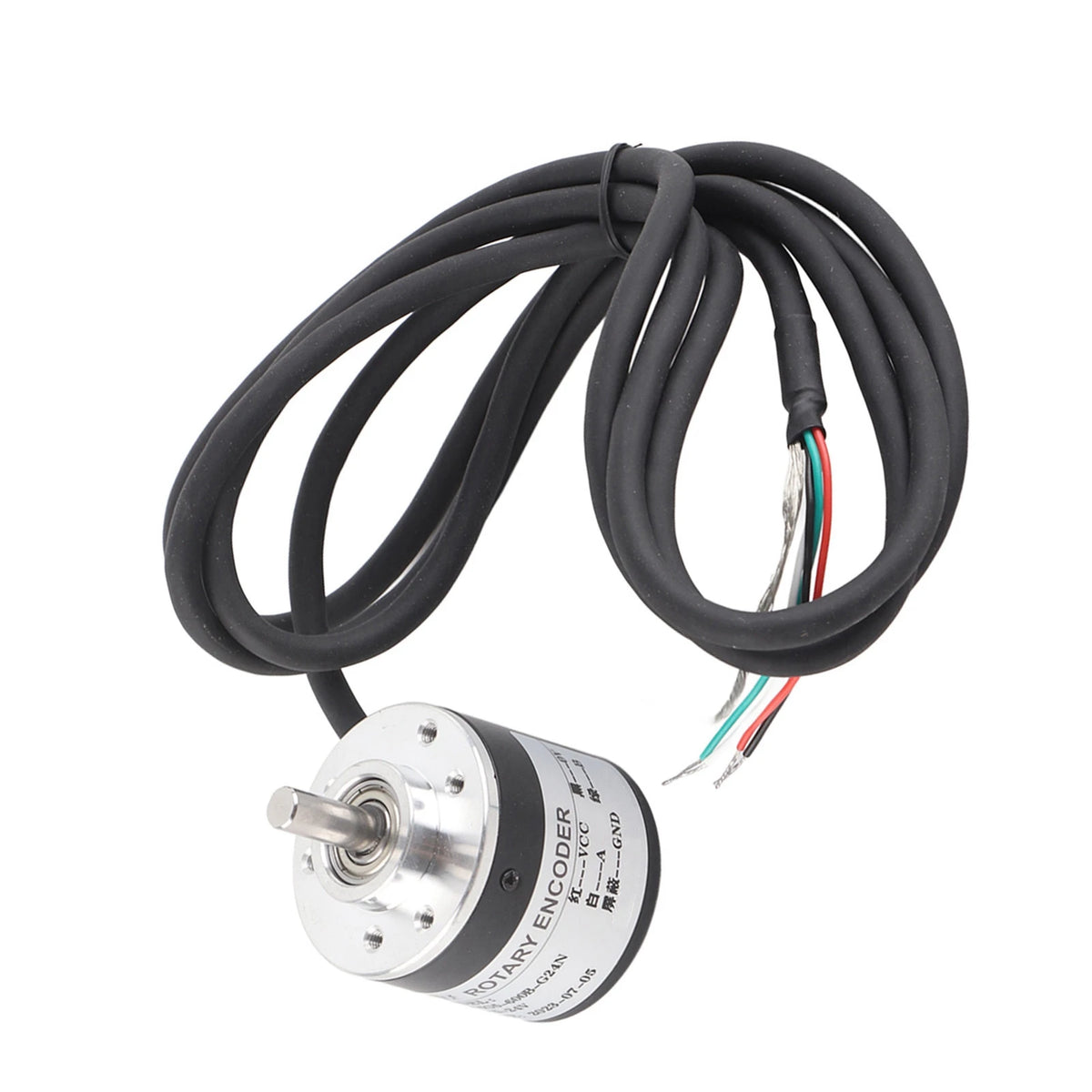 Incremental Rotation Encoder Magnetoelectric Rotation Encoder 600P/R DC5-24V Rotational Rate Angle Length Measuring Tools