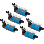 5Pcs ME-8108 Momentary Roller Lever Arm Limit Switch NC-NO AC 250V 5A DC 115V 0.4A for CNC Mill Router