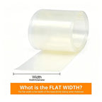 1m/5m Clear PVC Heat Shrink Tube Width 50mm ~ 500mm 18650 Lipo Battery Pack Insulated Cable Sleeve Protection Battery Film Wrap