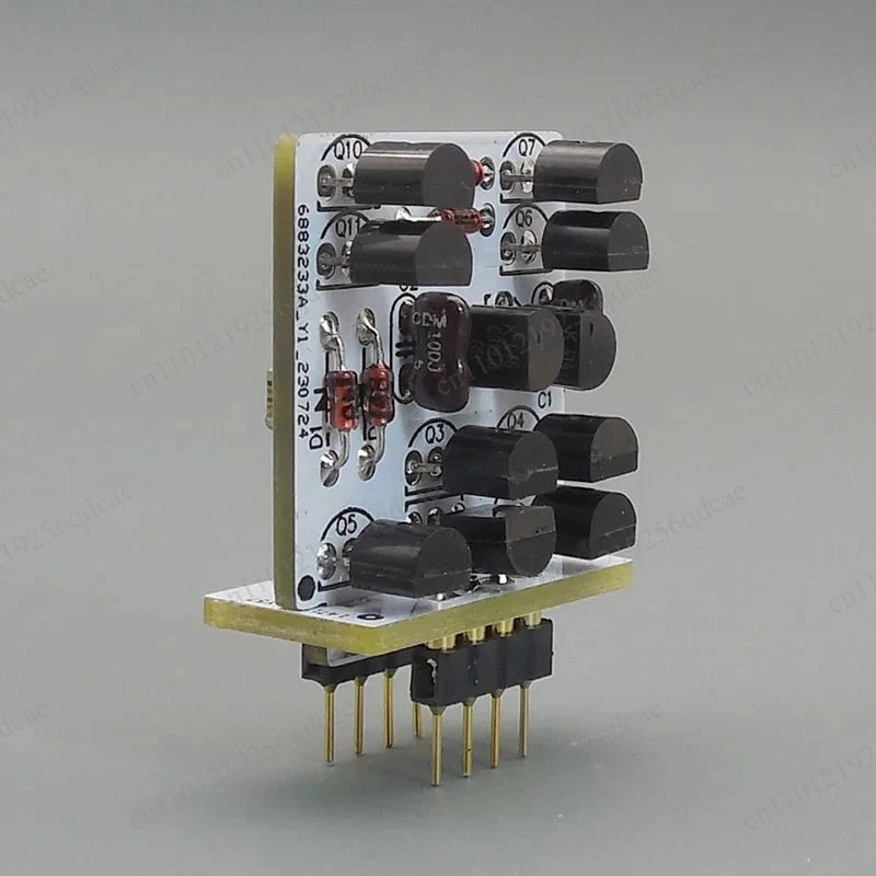 Fever fully discrete op amp module, low noise FET differential input high current output single and double op amp