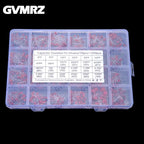 1200PCS 24Values 2pF-100nF 50V Ceramic Capacitors Through-hole Ceramic Capacitors