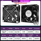 1PCS EC Brushless Fan 6025/8025/9225/12025/12038/12032 AC 110V 115V 120V 220V 240V Cooling Cooler Fan AC Axial Fan