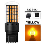 2-8 PCS CANBUS T20 7443 P21W PY21W 1156 BA15S BAU15S LED Bulb For 6500K White Car Turn Signal Tail Reverse Lights 2000LM 12V 24V