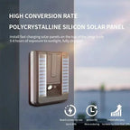 1~2Pack Solar Lights Outdoor Foldable 3 Modes LED Light Motion Sensor Waterproof Wall Lamps for Fence Yard Garden Garage