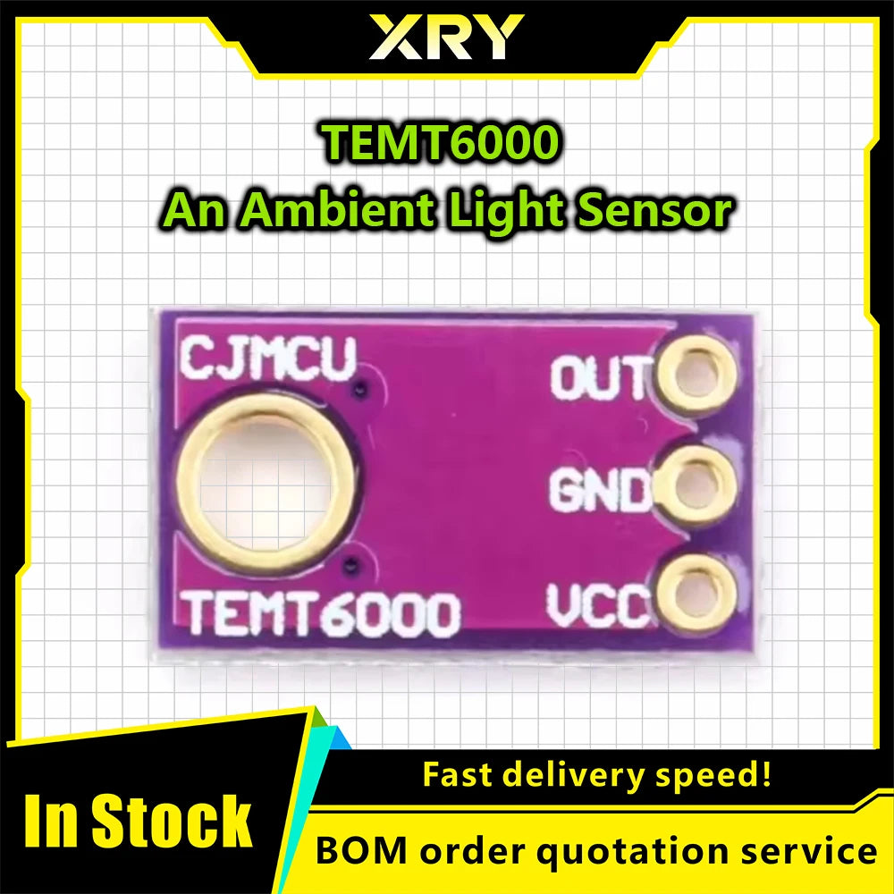 TEMT6000 Light Sensor Professional TEMT6000 Photosensitive Sensor For Arduino Smart Electronics Test the Ray intensity Module