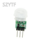 1-50PCS Mini IR Pyroelectric Infrared PIR Motion Human Sensor Automatic Detector Module AM312 Sensor DC 2.7 to 12V