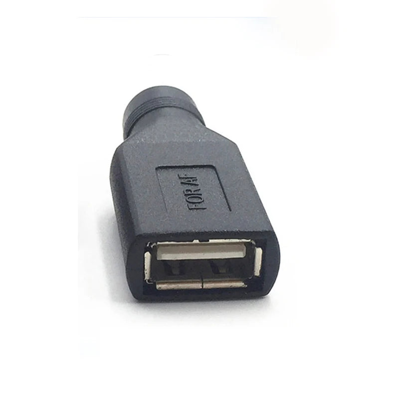 AC TO DC Adapter Plug DC Female to USB Male Female DC 5.5 * 2.1MM Power Converter 12V Plug Charging Adapter Converter USB Plug