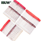 100PCS BZX55C Series 0.5W Zener Diode Voltage Regulator Diode 2V4 3V3 3V6 4V7 5V6 4V3 3V9 3V0 2V7 2V2 30V 24V