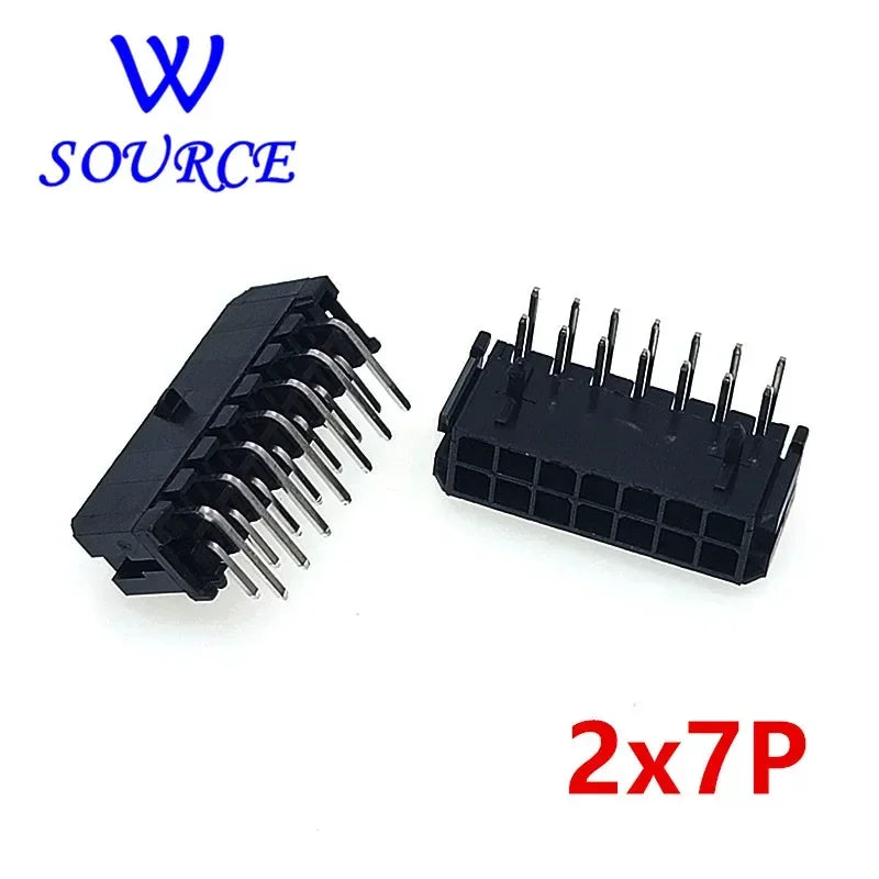 Molex 3.0mm Plug-in Needle Holder Bent Needle Connector Looper 2*1/2/3/4/5/6/7/8/9/10/11/12P MX3.0mm Double Row Curved Connector