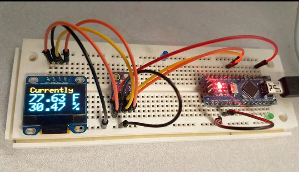 5/10PCS BME280 5V Digital Sensor Temperature Humidity Barometric Pressure Sensor Module I2C SPI 1.8-5V