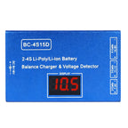 BC-4S15D Lipo Battery Balance Charger with Voltage Display Screen Lithium Lipo RC Balance Charger for 2-4S RC Batteries