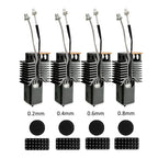 Toolhead Hot End For Snapmaker U1 Pre-installed Thermistor & Ceramic Heating Plate Quick Heating Hotend For U1 3D Printer Parts