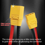 40/1pc XT90 Plug Male Female Connector Cable Wire Terminal Power Plugs for RC Lipo Battery Drone Boat Car Connectors Adapter