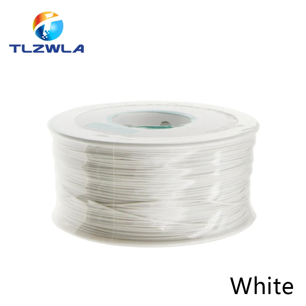 30AWG 0.5MM PCB Flying Jumper Wire OK Line Wrapping Wrap Flexible Insulation Tin-Plated 250Meter 820FT Single Conductor