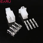 10/20Set 2.8mm 2/3/4/6/9 Pin Automotive 2.8 Electrical Wire Connector Male Female Cable Terminal Plug Kits Motorcycle Ebike Car