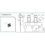 50pcs Tactile Push Button Switch 6x6x5mm 2pin Touch Push Button Long Needle Momentary Switch Micro Push Tact Switch