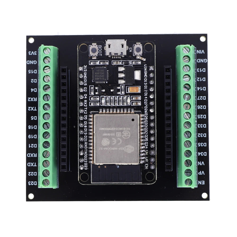 ESP32 Development Board WiFi+Bluetooth Module Dual Core NodeMCU-32S ESP32-32D 32U 30Pin Board Ultra-Low Power Consumption