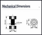 WitMotion WT-DP03 High Precision Water Depth Pressure Sensor MS5837 30Bar ADC 0.016mbar Resolution for Arduino ROV AUV Diving