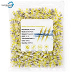 Blue Heat Shrink Solder Seal Wire Connectors Kit Waterproof Butt Connector Heat Shrink Electrical Terminals or Marine Automotive