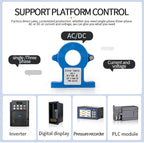 AC/DC Current Transmitter 4-20MA 0-10V RS485 Current Sensor Hall Current Transducer 0-100A 0-200A Current Transducer Transmitter