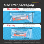 Syringe Solder Paste 227℃ Lead-Free High Temp SAC0307 No-Clean Flux Paste for Chip Repair BGA Reballing Smartphone IC SMD Solder