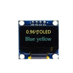 0.96 inch IIC Serial Yellow Blue White OLED Display Module 128X64 I2C SSD1306 12864 LCD GND VCC SCL SDA 0.96" for Arduino