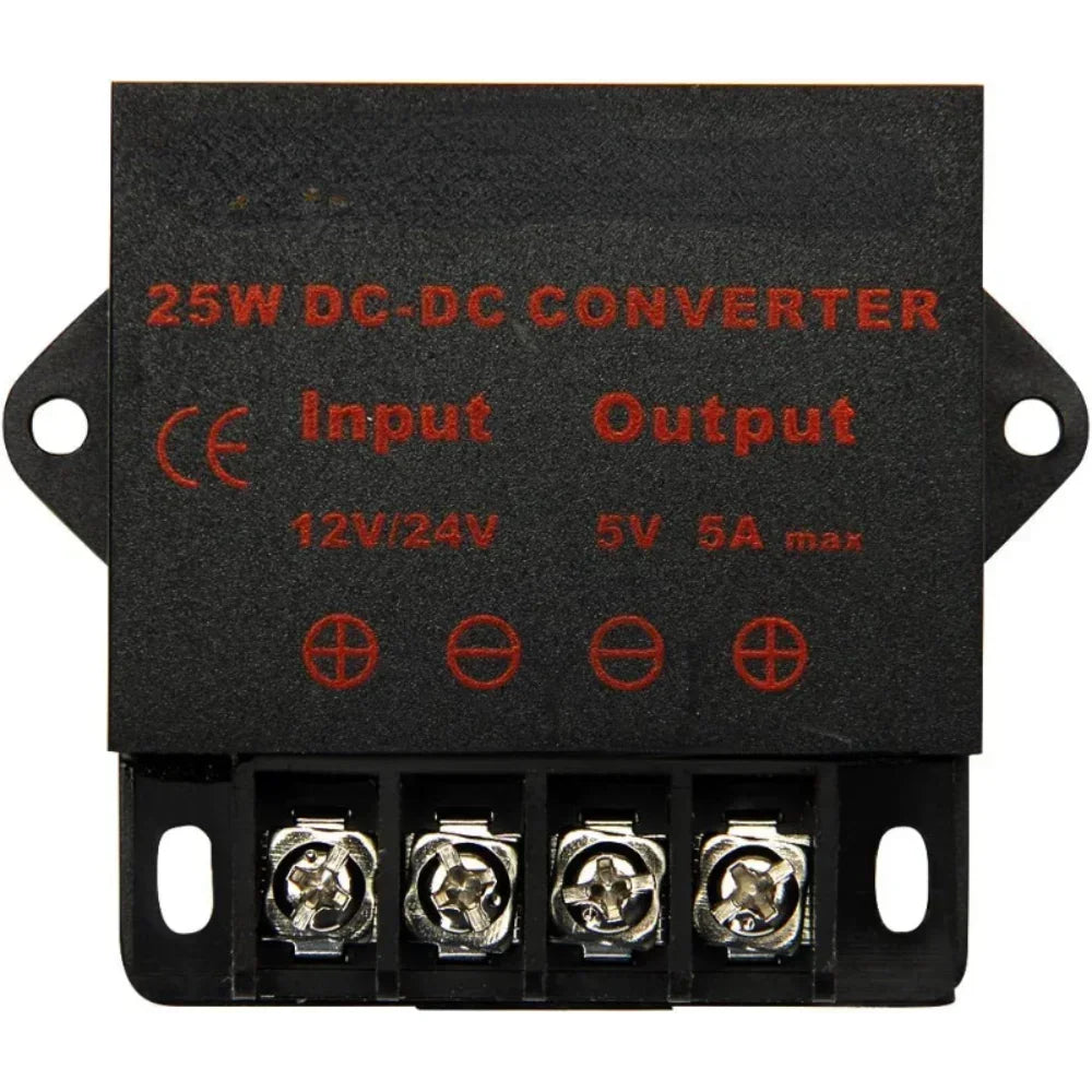 12V/24V to 5V 12V to 5V 24V to 5V 5A 10A 15A DC Converter Regulator Car Step Down Reducer CE Certified Step-down Module