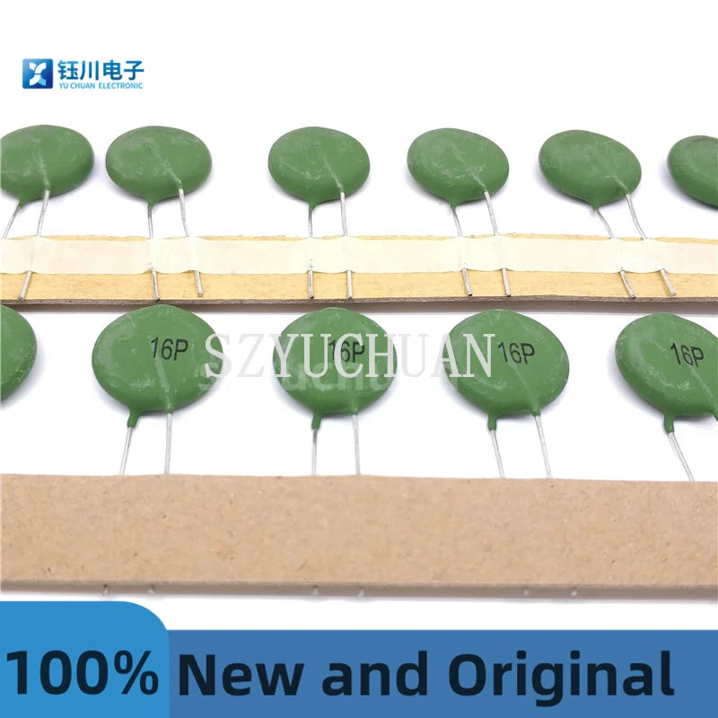 (50Pcs) Ptc 16P Positive Temperature Coefficient Thermistor 16P 5R 5 Ohm ±30% Brand New Commonly Used in Welding Machines