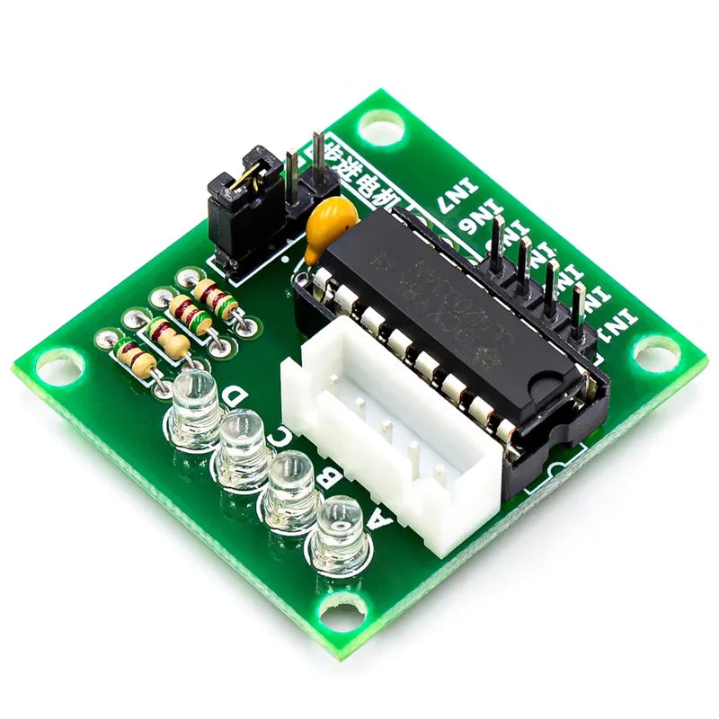 Five-Wire Four-Phase/Stepping Motor Driver Board (ULN2003) Test Board 5V Positive and Negative Drive