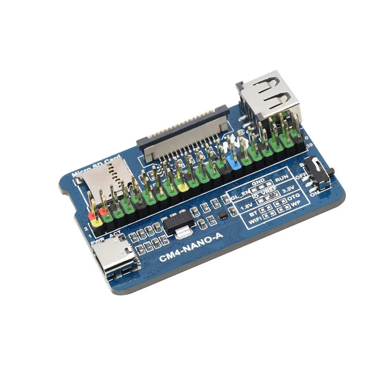 Raspberry Pi Compute Module 4 Nano Base Board Option CM4-NANO-A/B/C IO Board Same Size as the CM4 Not include CM4
