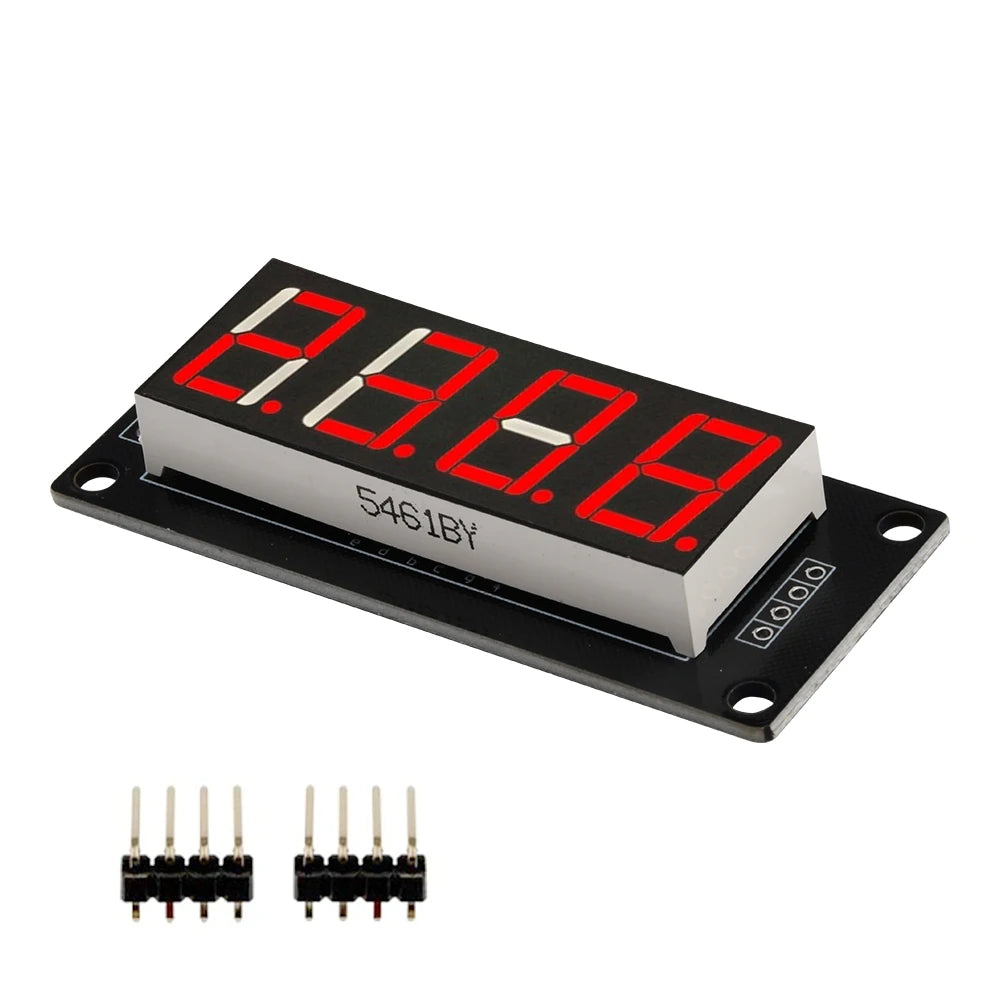 TM1637 Module 0.56" 0.56 Inch 7 Segments Digital Display Tube 4/6-Digit LED Module Board For Arduino Red Green Blue White