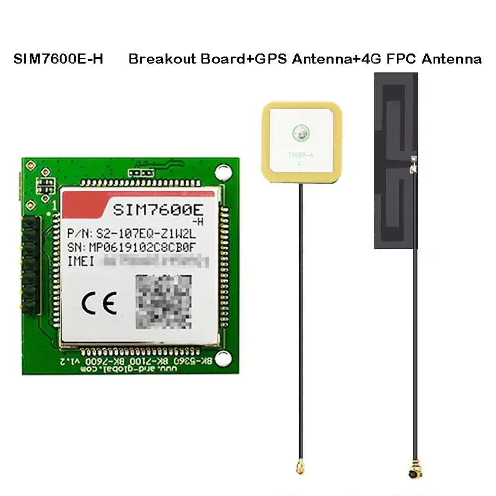 VoltSSIM7600E-H LTE Cat4 Module Breakout Board Low Cost SIM7600E Core Board LTE-FDD B1 B3 B7 B8 B20