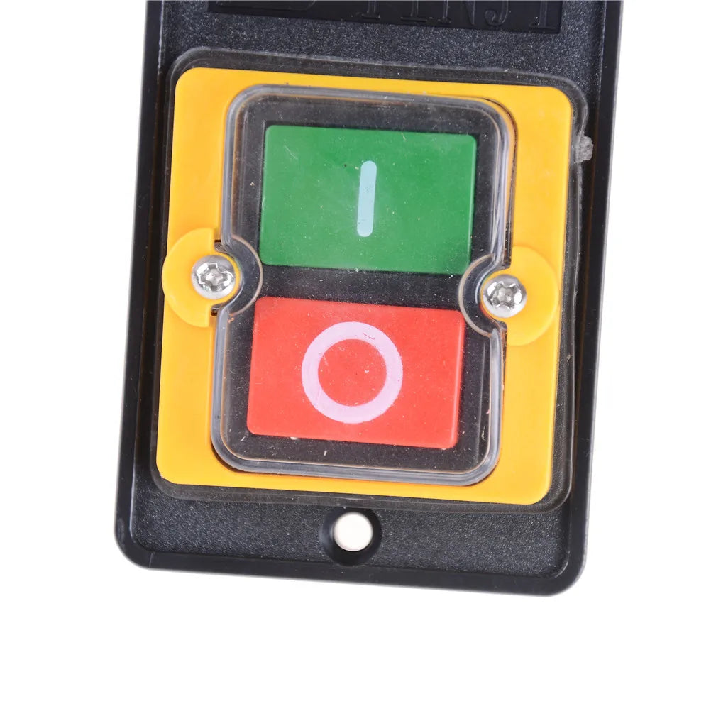 New Arrival 10A 380V KAO-5 WaterProof ON/OFF Push Button Machine Drill Switch Plastic Motor