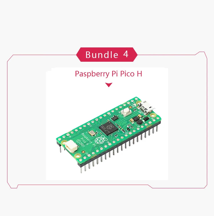 Original Raspberry Pi Pico W with Wireless WiFi Development Board, Pico or Pico H with Pin Header, Support MciroPython/C++