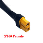 9pcs XT60 Male/Female To DC 5.5*2.1 5.5x2.5mm Charging Adapter Converting Wire 10A/15A 5521 5525 Conversion Plug Connector Cable