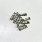 10Pcs BS1362 British Plug Fuse 3A 5A 10A 13A 2A 1A 20A 15A 6X25 Ceramic Tube Fuse British Domestic House Hold Mains Plug  Cartri