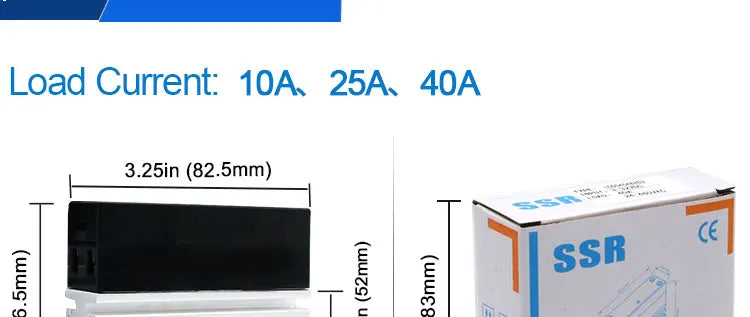 LCTC SSR Solid State Relay Single Phase Din Rail Mounted Slim Relay With Heat Sink 10A 25A 40A 50A 60A 80A Industrial Relay