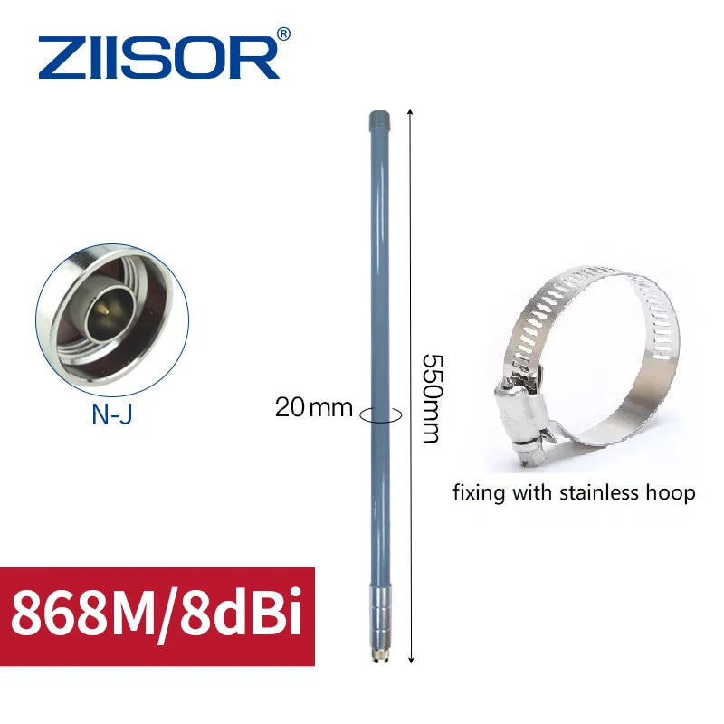 Outdoor LoRa Antenna 868 MHz for Meshtastic Helium Miner 868MHz Hotspot Antennas for Lorawan Long Range RP SMA Male with Cable