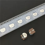 20Pcs/100Pcs 100uF 6.3V NICHICON WF series 6.3x5.4mm 6.3V100uF Low Impedance Chip type SMD Aluminum Electrolytic Capacitor