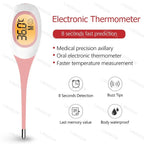Professional Animal Digital Thermometer with Soft Probe Blue Digital Pet Dog Cat Veterinary Thermometer Waterproof Equipment