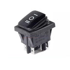KCD2 KCD4 ON-OFF ON-OFF-0N 4/6Pin Sealed Waterproof Auto Boat Marine Rocker Switch With Black Red Green LED 16A 125V 20A 250V AC