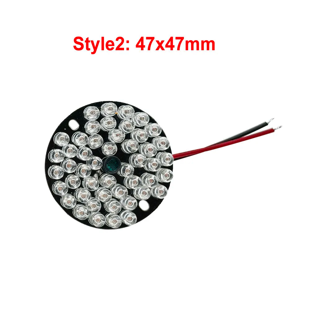 850nm CCTV Fill Light 90degree IR Infrared Night Vision Light 48PCS Leds cctv camera fill light Board
