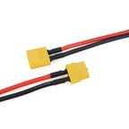XT60 Male Female Connector Plug Silicone Wire 14AWG Tinned Copper 10cm Pair for RC Lipo Battery Drone FPV Car Boat Charger DIY