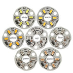 5/10 Pcs LED 3W 5V USB Light Board SMD 5730 Chip Red Green Warm White Yellow Purple Round Changing Light Source With 20 Cm Cable